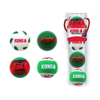 KONG Holiday Occasions Balls 4Pk Medium 2022 Design